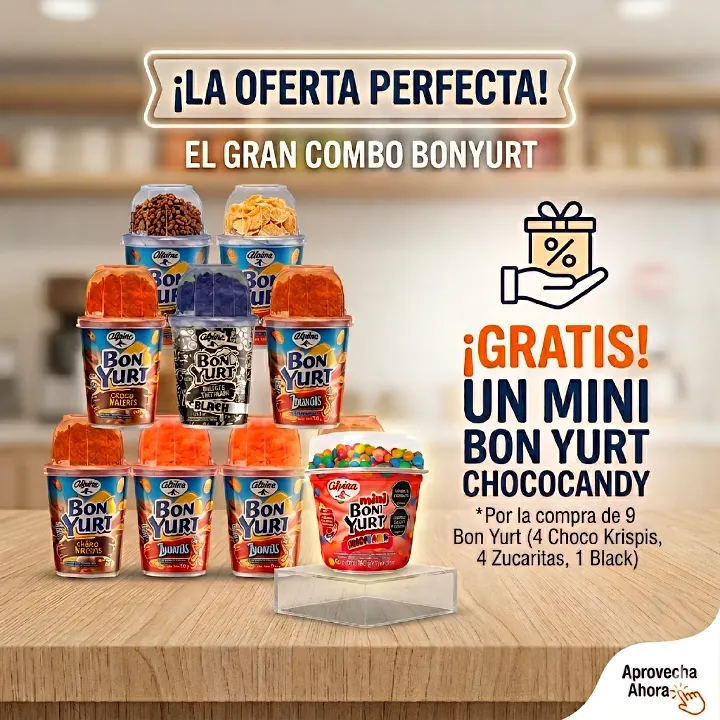 OFERTA 9 BONYURES GRATIS 1 MINI BONYURT
