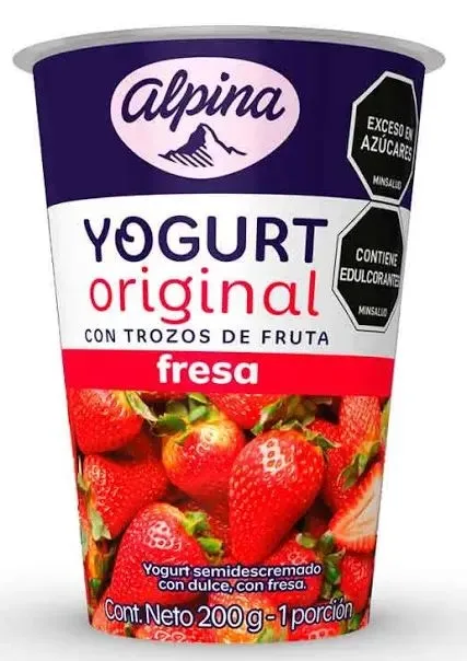 YOGURT FRESA VASO ALPINA 150ML