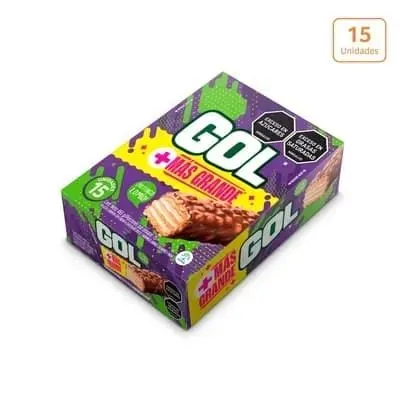 GOL CHOCOLATE X 15 XL