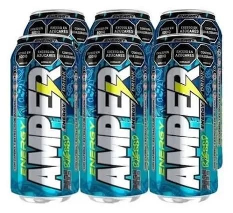 SIX PACK AMPER AZUL 473ML