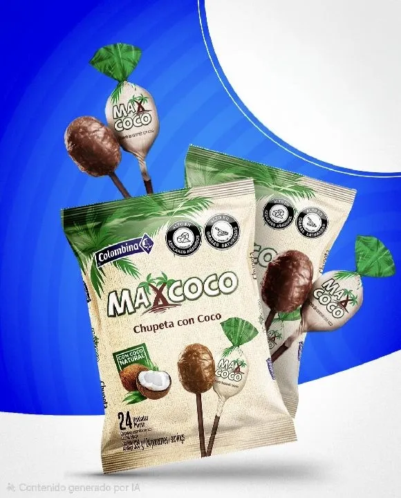 MAX COCO CHUPETA X 24