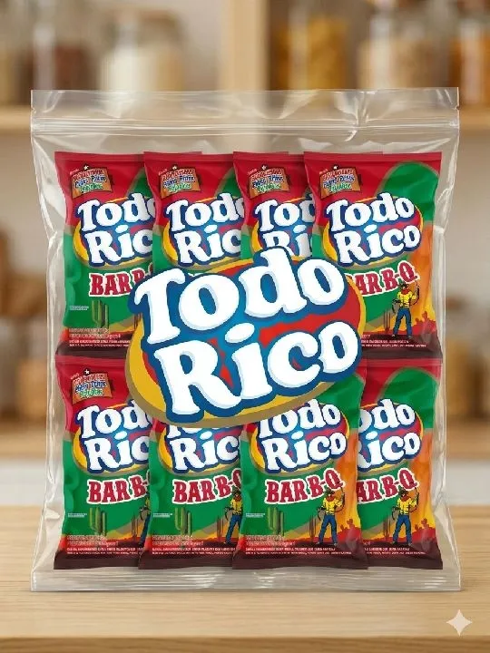 TODORICO BBQ 45Gr X 8