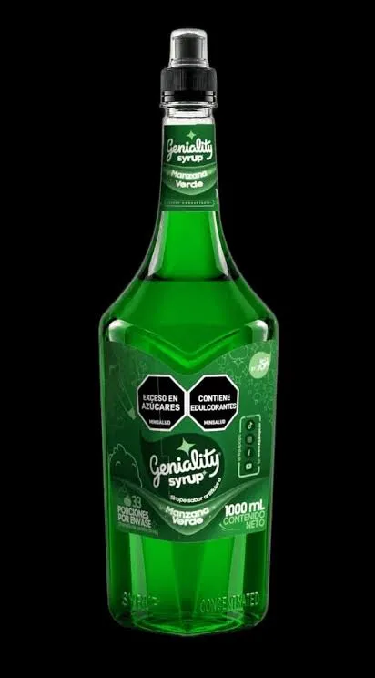 SIROPE GENIALITY X 1L. MANZANA VERDE