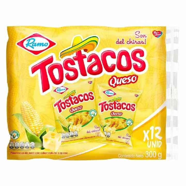 TOSTACOS QUESO (12UNDX35G)