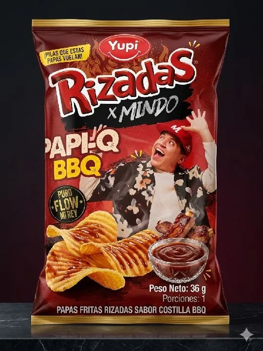RIZADAS MINDO BBQ 36g