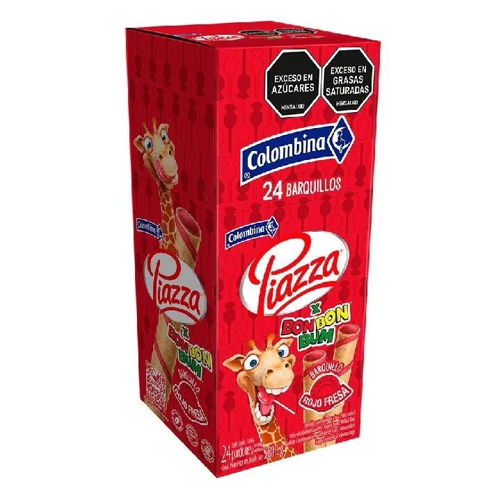 PIAZZA JIRAFA BOMBOM BUM X24