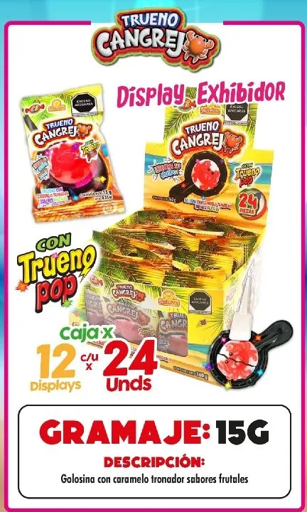 TRUENO CANGREJO X24