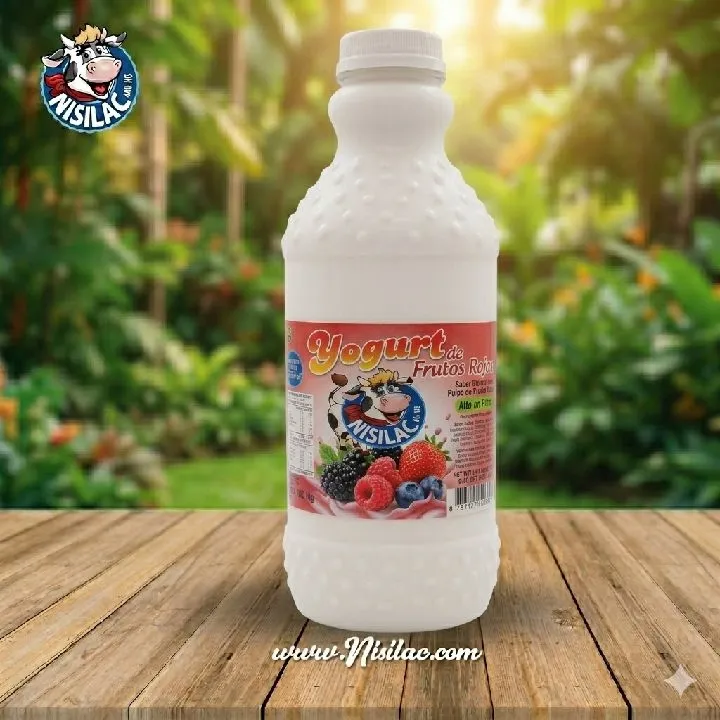 YOGURT ENTERO 1 LITRO FRUTOS ROJOS