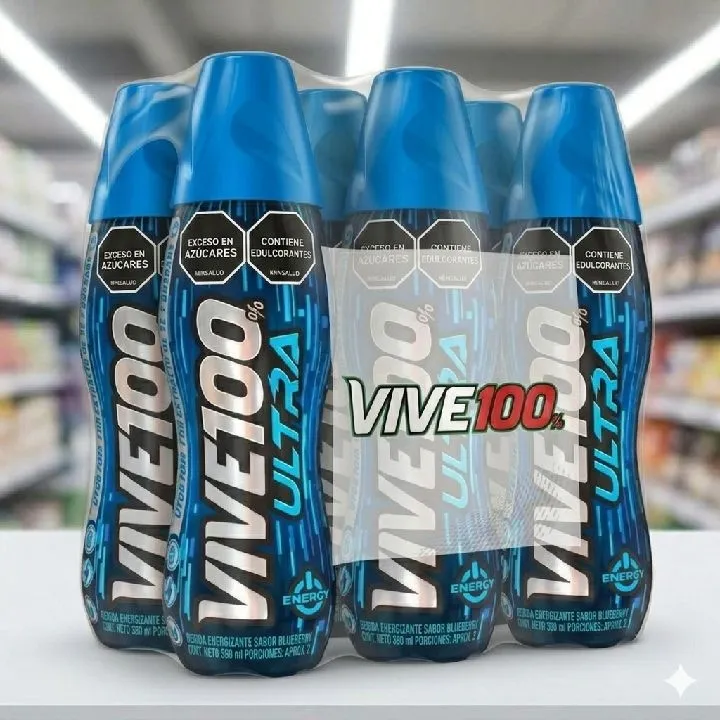 SIX PACK VIVE 100 ULTA 380ML