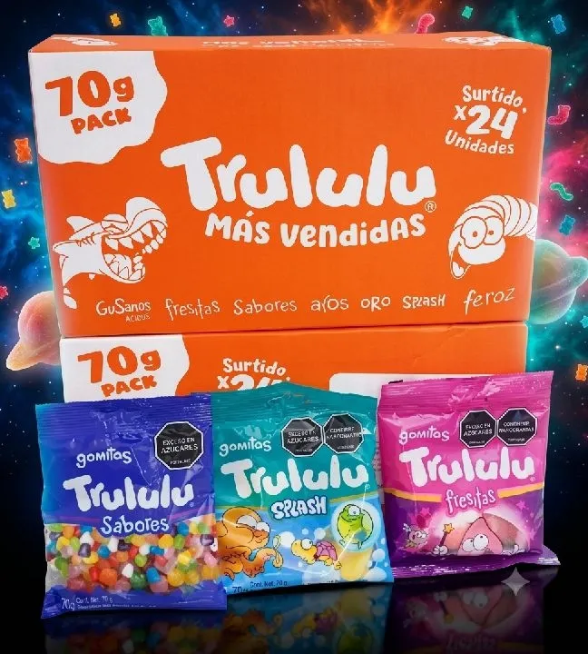 TRULULU SURTIDAS MAS VENDIDAS X 24X70G