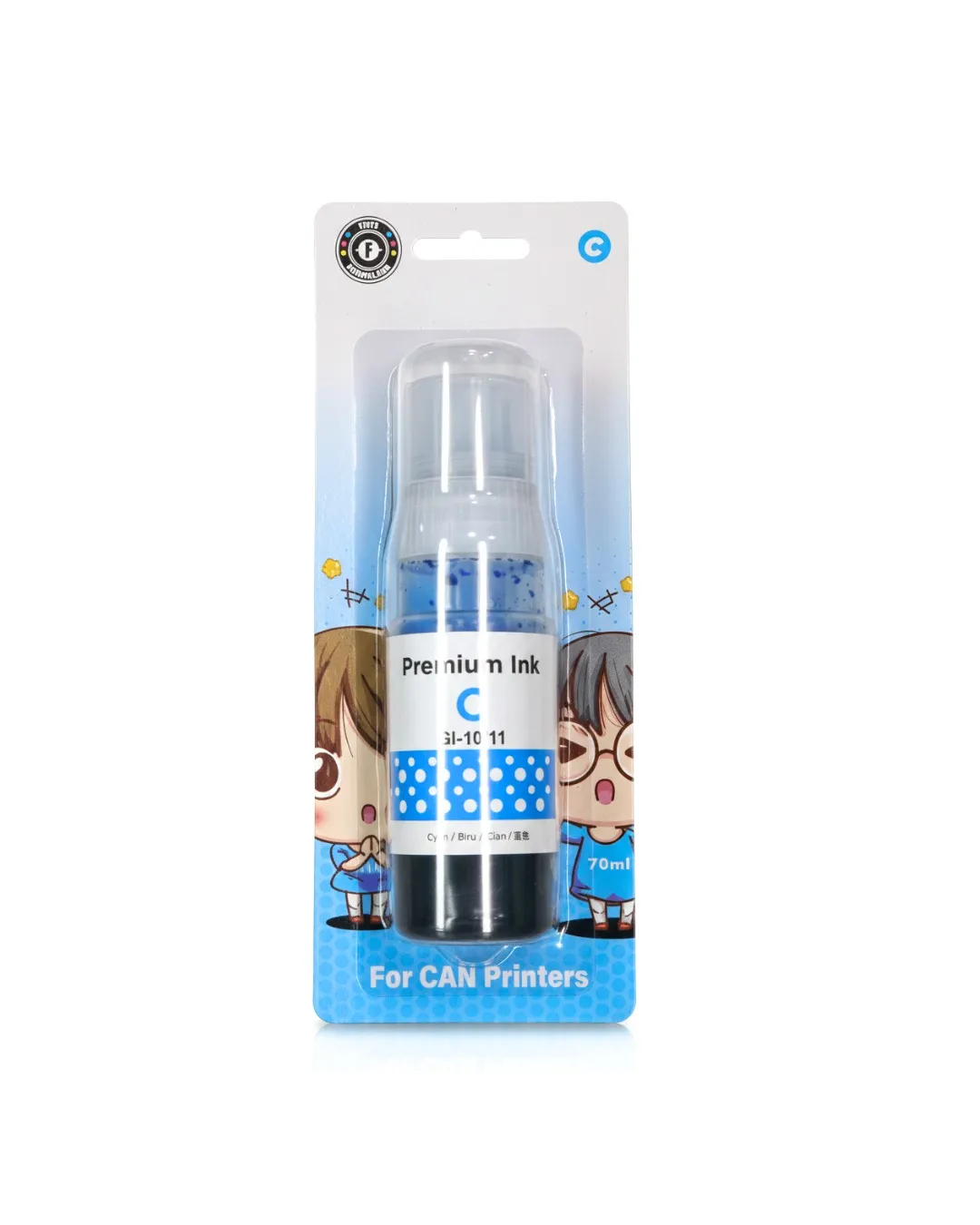 TINTA CANON 10-11 CYAN PREMIUM FOR