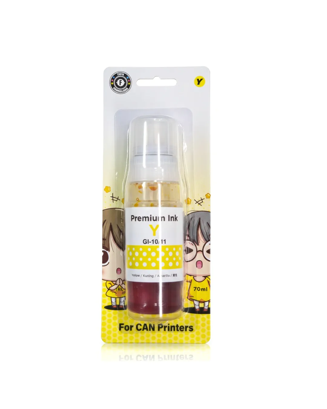 TINTA CANON 10-11 YELLOW PREMIUM FOR