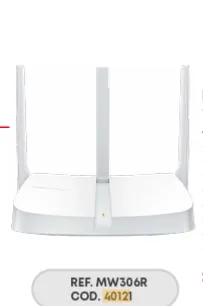 ROUTER INALÁMBRICO  3 ANTENAS 300MBPS