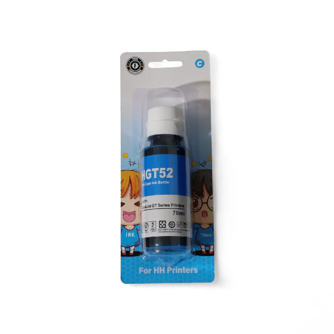 TINTA HP CYAN GT52 PREMIUN FOR