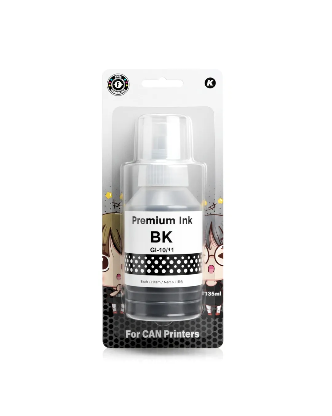 TINTA CANON 10-11 NEGRA PREMIUM FOR