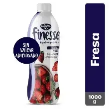 YOGURT FINESSE FRESA BOTELLA X 1000 G