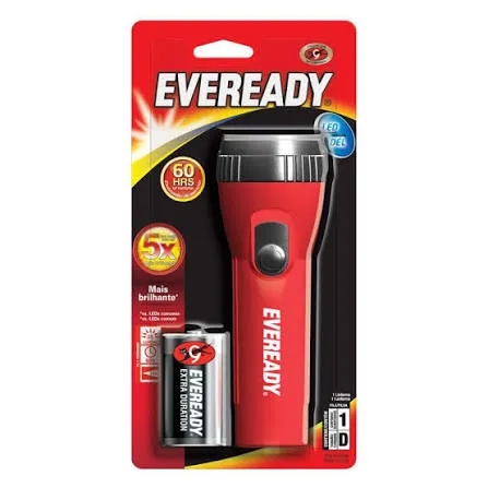 LINTERNA VARTA EVEREADY LED 2D