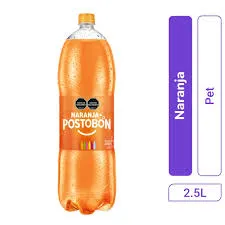GASEOSA POSTOBON NARANJA X 2.5 LITROS