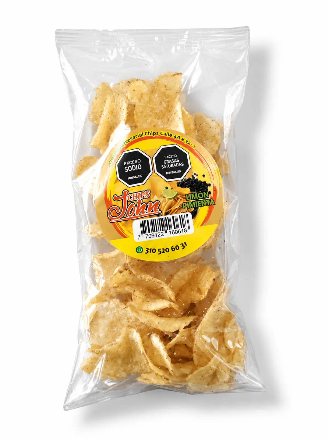 PAPALIMON PIMIENTA CHIPS JOHN