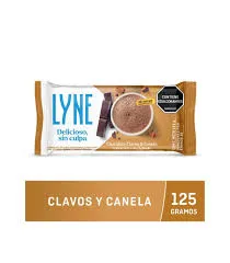 CHOCO LYNE BARRA CLAVO Y CANELA X 125 GM