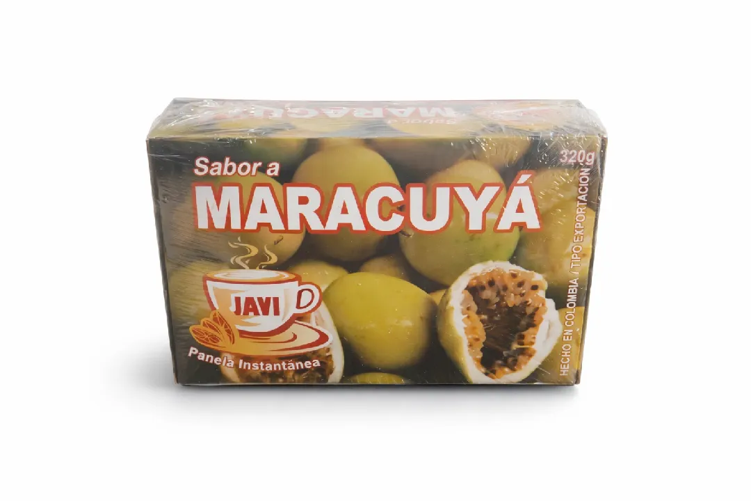 AROMATICA PANELA MARACUYA JAVI X 48 CUBOS