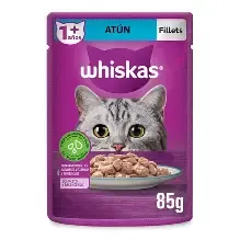 WHISKAS ATUN SOBRE X 85 GM