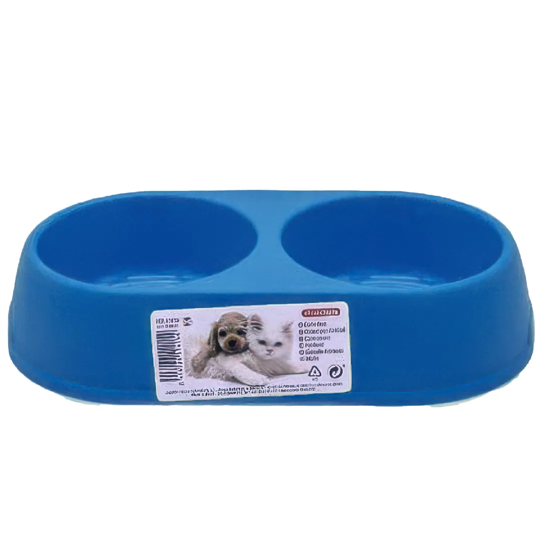 COMEDERO PARA MASCOTA DOBLE