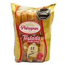 TOSTADA TRADICIONAL PAISAPAN 180 GM X 12 UNDS