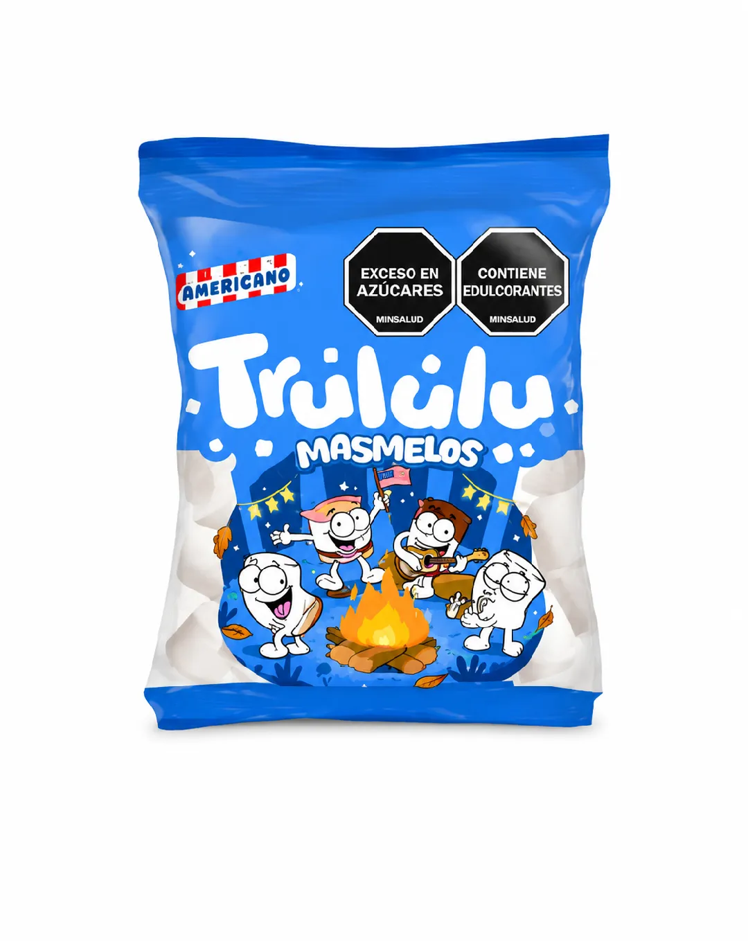 TRULULU MASMELOS AMERICANO X 70 GR