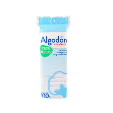 ALGODON ABSORBENTE AMPM PLUS 100% NATURAL X 50