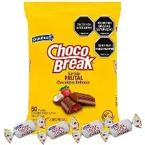 CHOCOBREAK SURTIDO FRUTAL 50 UNIDADES X 250 G