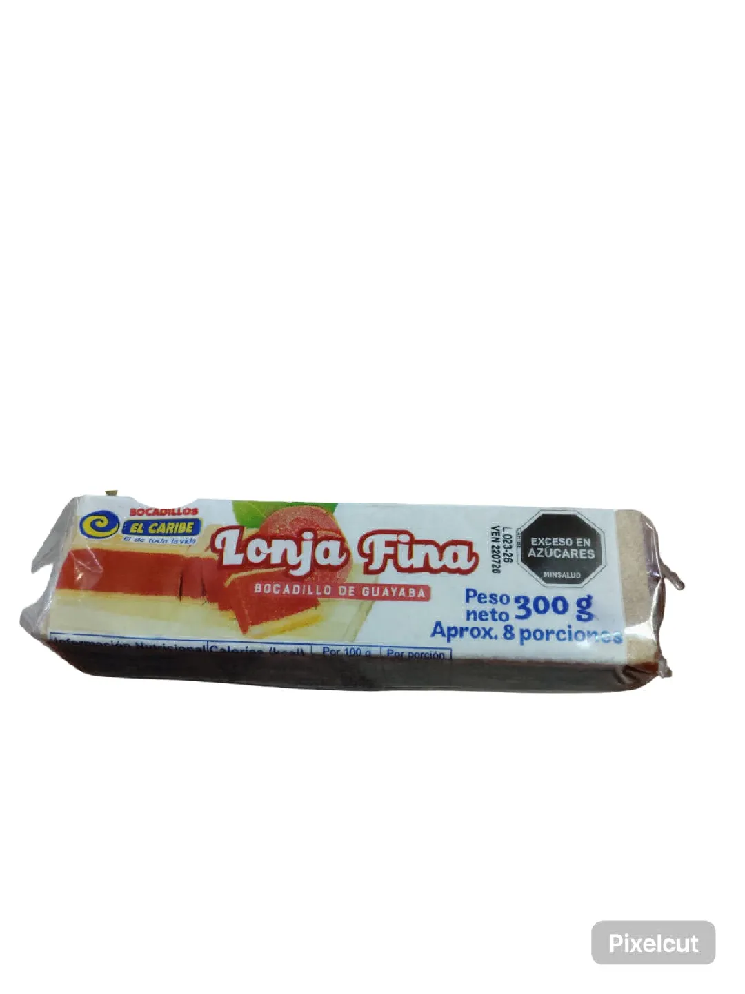 BOCADILLO LONJA FINA CARIBE X 300 G