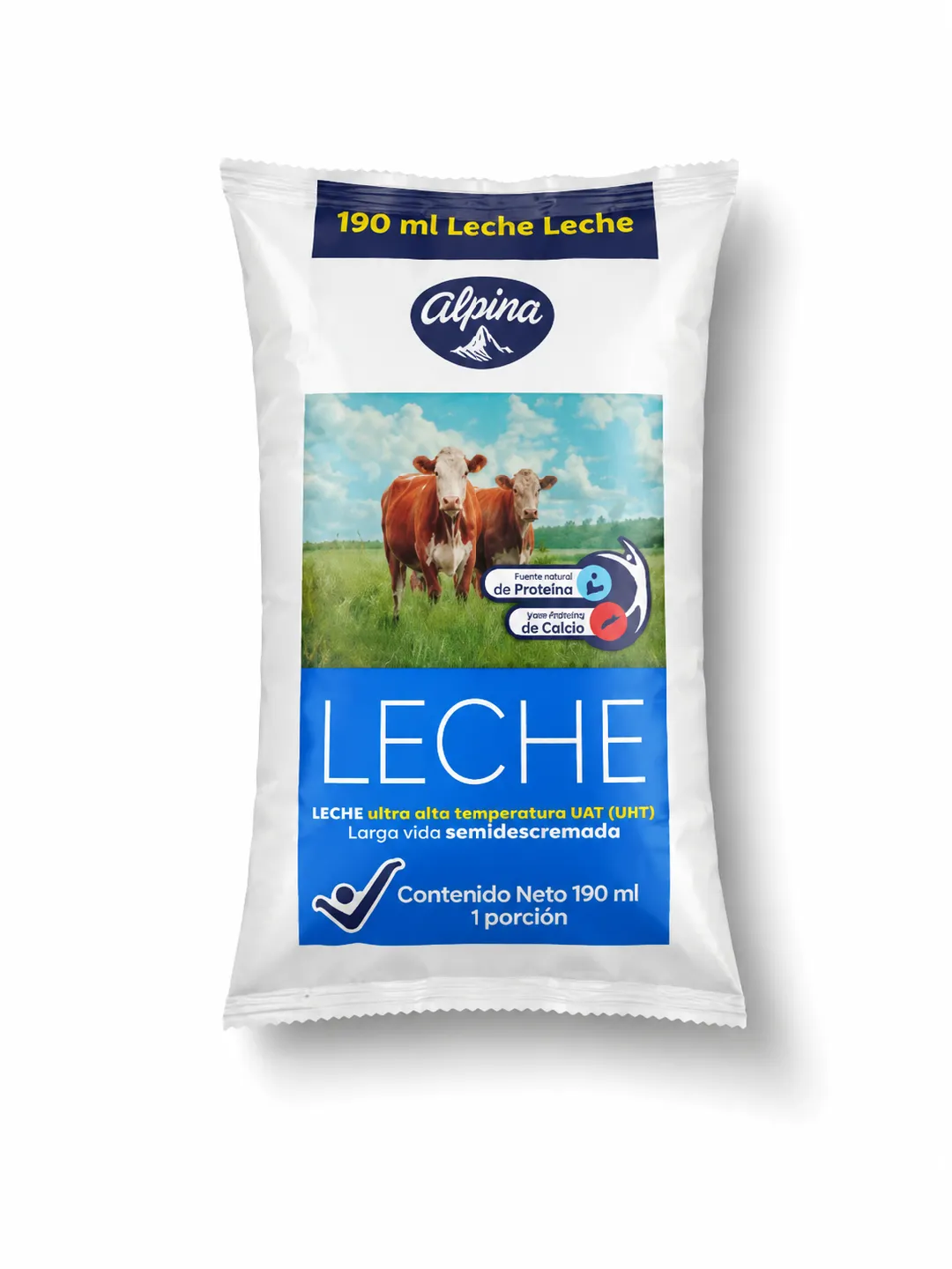 LECHE LECHE ALPINA BOLSA X 190 ML