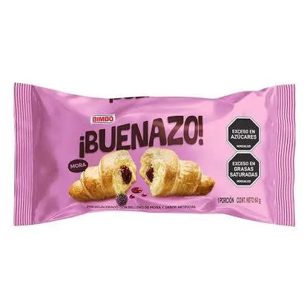 BUENAZO CROISSANT SABOR MORA X 60 G