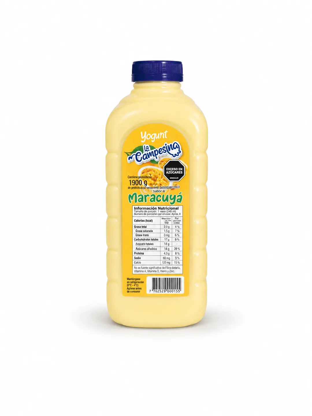 YOGURT LA CAMPESINA DE MARACUYA X 1900 G