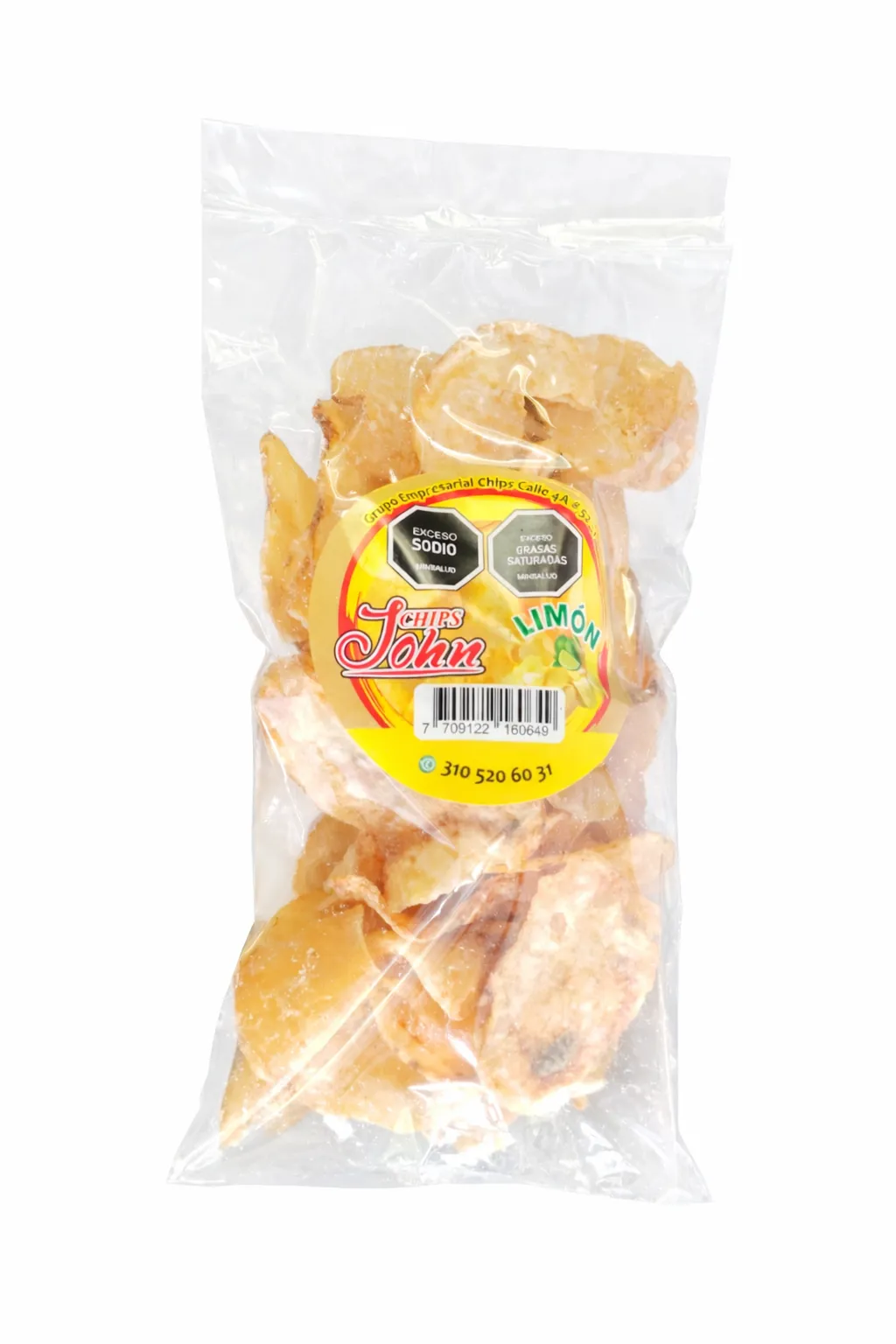 PAPA LIMON CHIPS JOHN