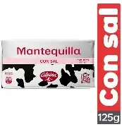 MANTEQUILLA EN BARRA CON SAL ALPINA X 125 G