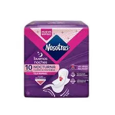 NOSOTRAS BUENAS NOCHES NOTURNA CLASICA INVISIBLE RAPISEC X 10 UNDS