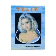 PRESERVATIVO LATEX TULIP X 3 UNDS