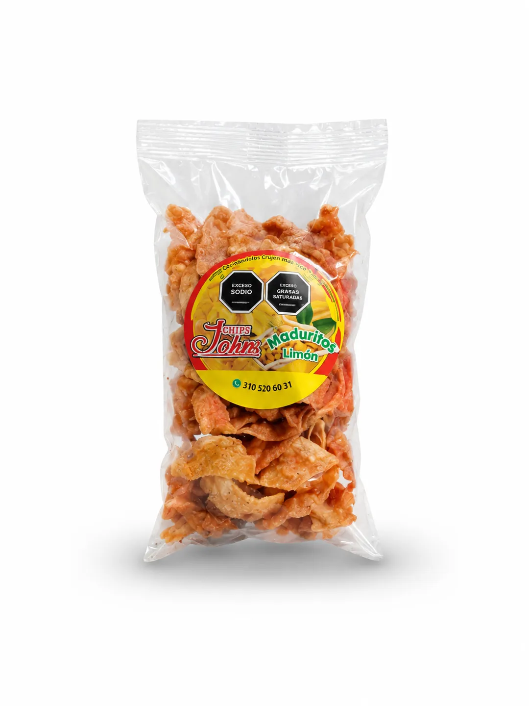 MADURITOS LIMON CHIPS JOHN X 90 GM