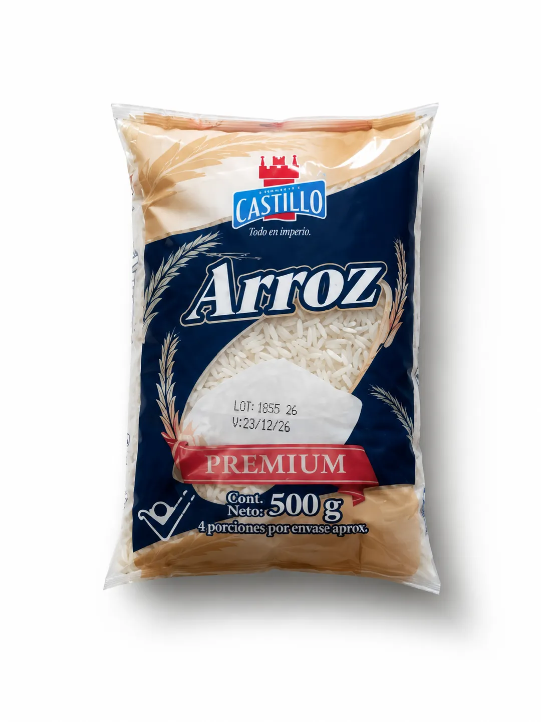 ARROZ CASTILLO PREMIUM X 500 GM