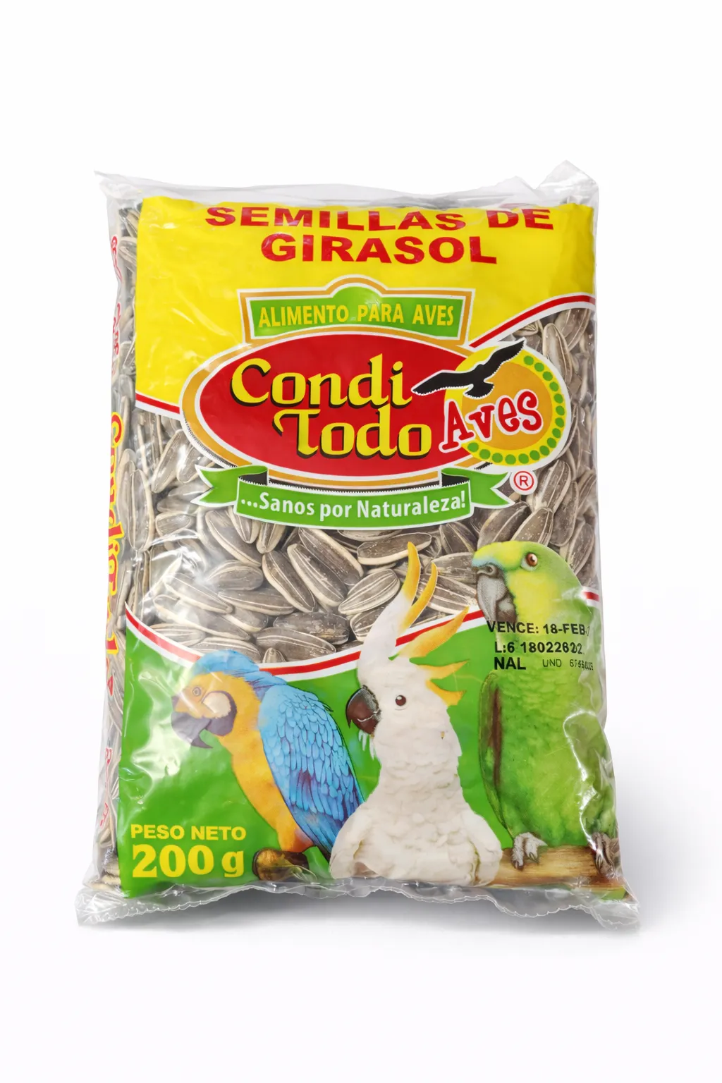 SEMILLAS GIRASOL CONDITODO X 200 GM