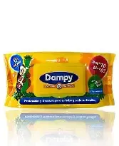 PAÑITOS HUMEDOS DAMPY AMARILLO X 102