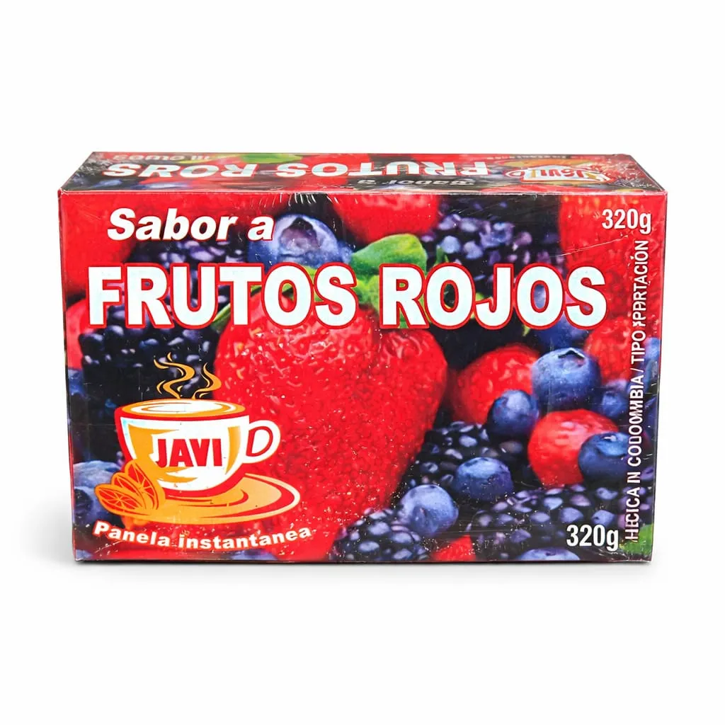 AROMATICA PANELA FRUTOS ROJOS JAVI X 48 CUBOS