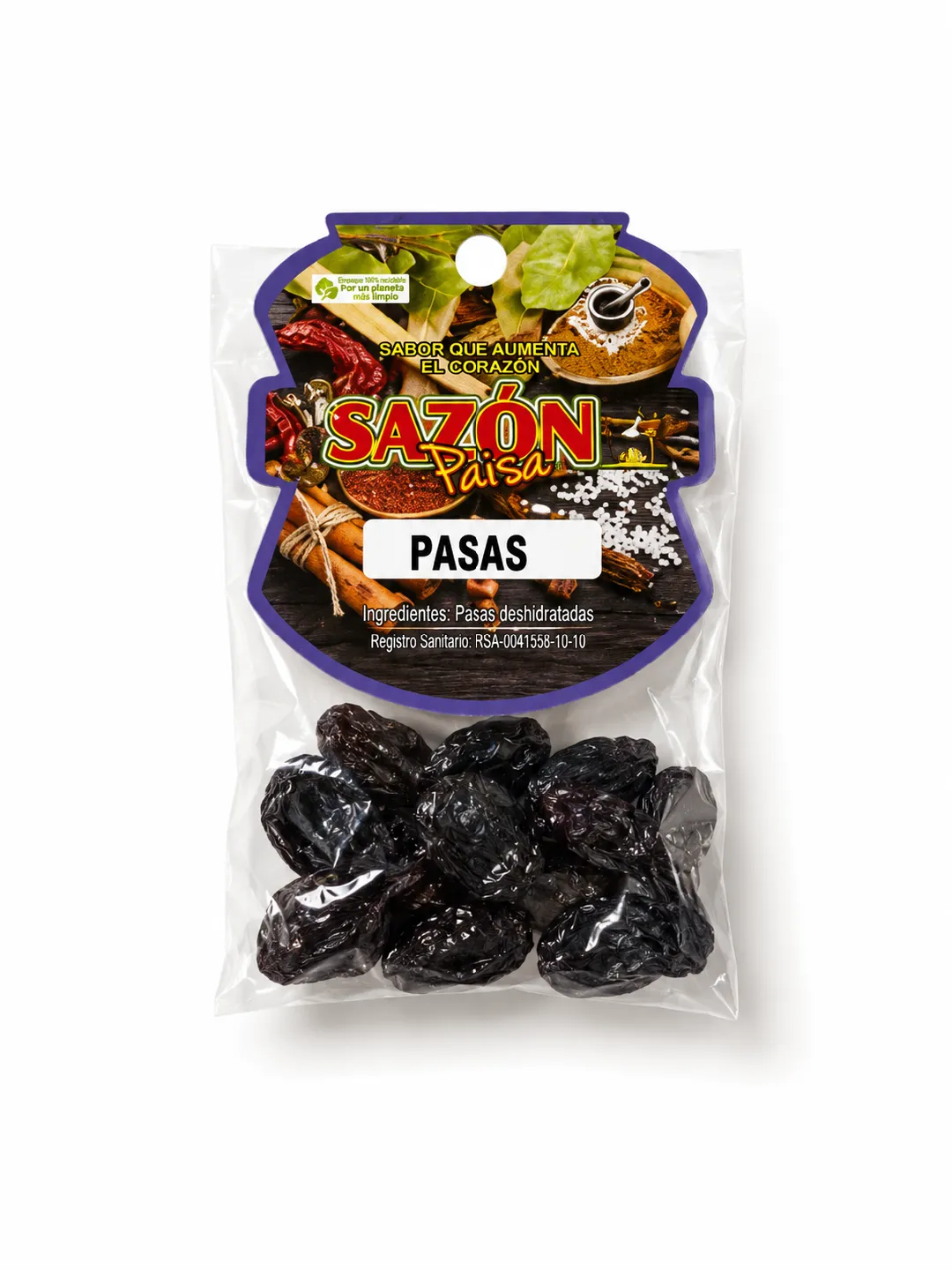 UVAS PASAS SAZON PAISA