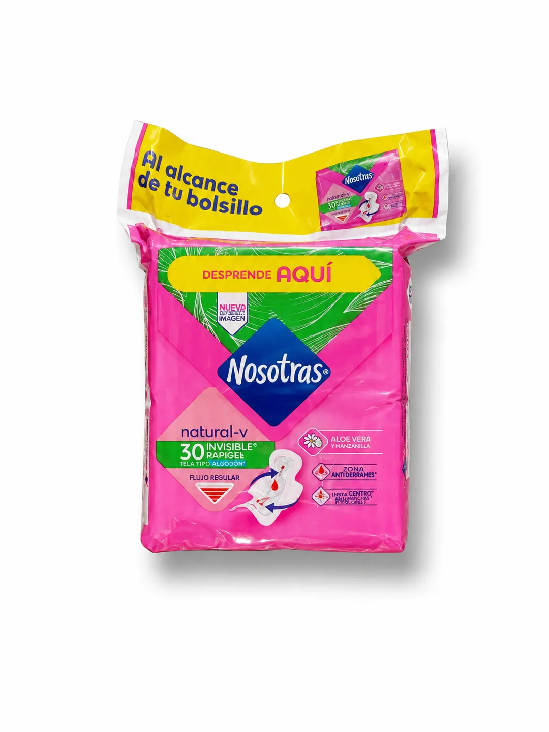 TOALLAS NOSOTRAS INVISIBLE CLASICA X 30 UNDS
