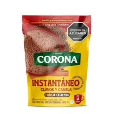 CHOCOLATE CORONA CLAVO Y CANELA BOLSA X 200 GM