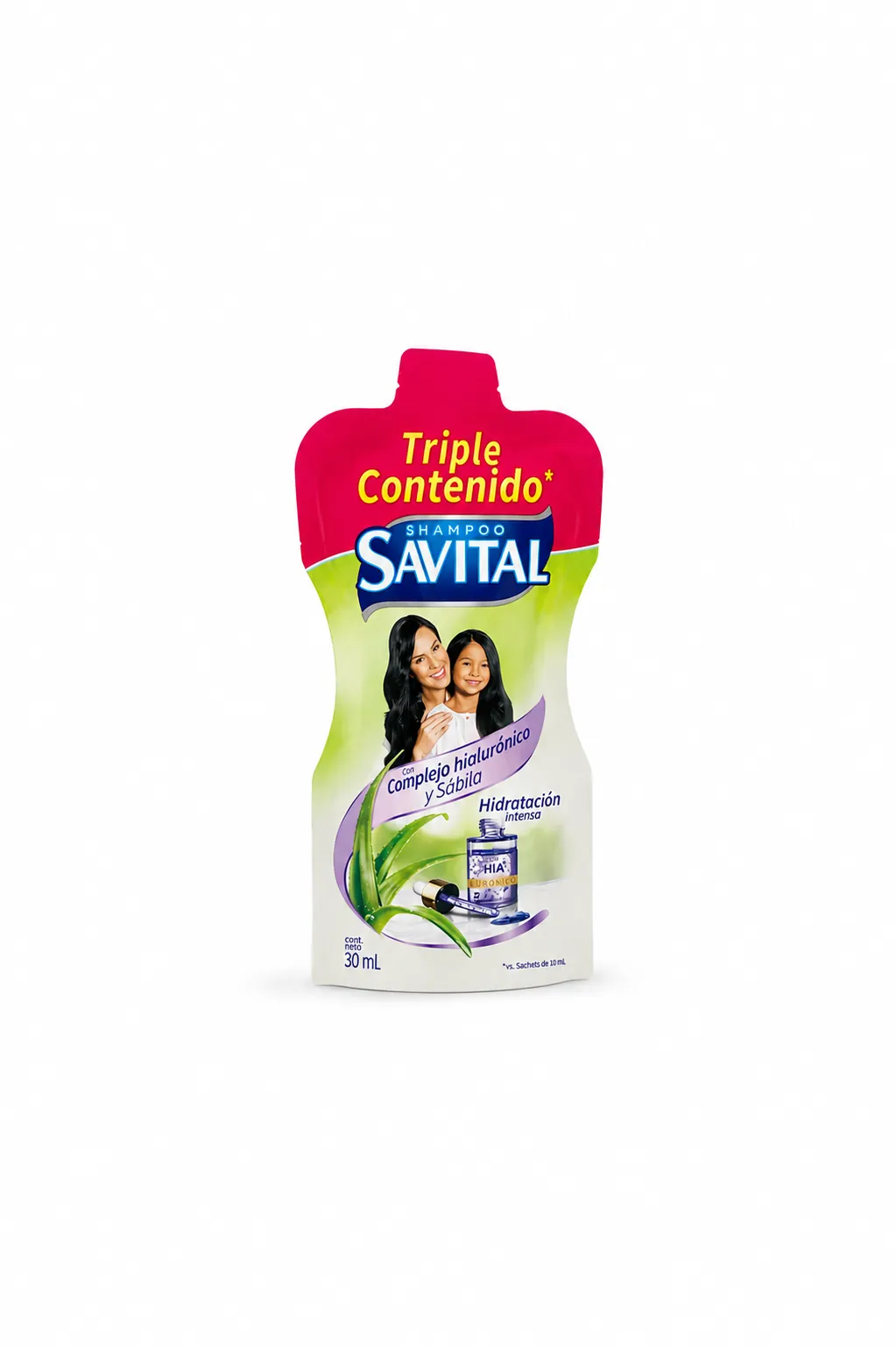 SHAMPOO SAVITAL HIDRATACION INTENSA HIALURONICO SOBRE X 30 ML