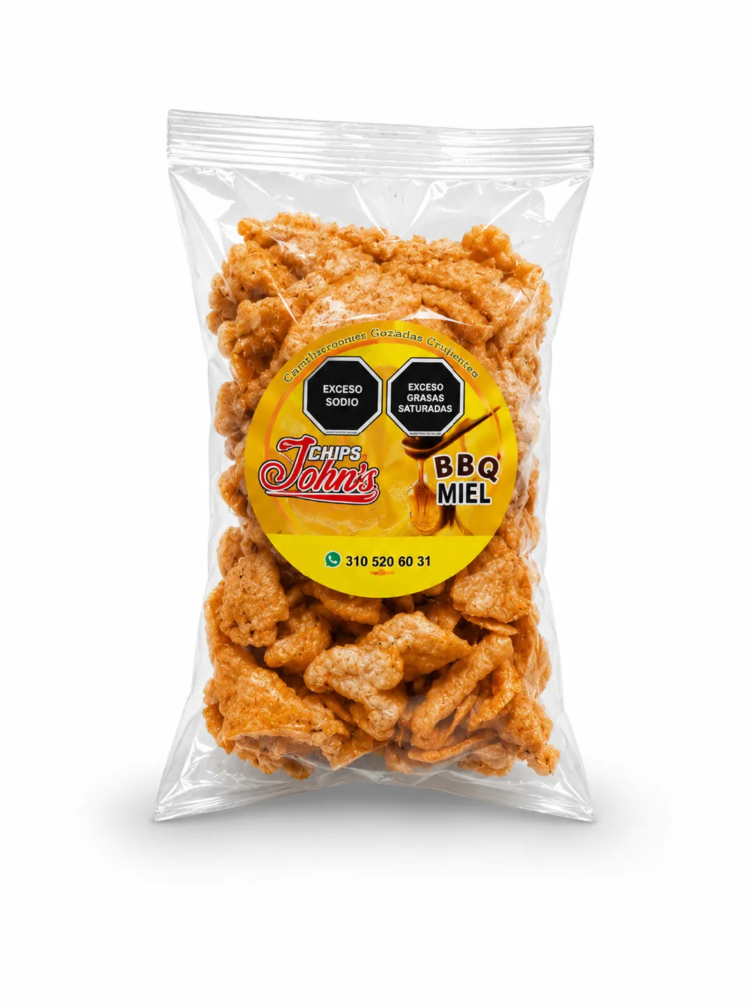 BBQ MIEL CHIPS JOHN X 95 GM