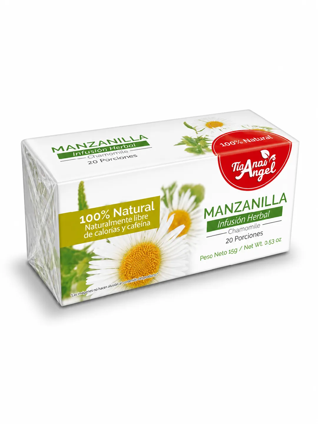 AROMATICA MANZANILLA TISANAS ANGEL X 20 UNDS